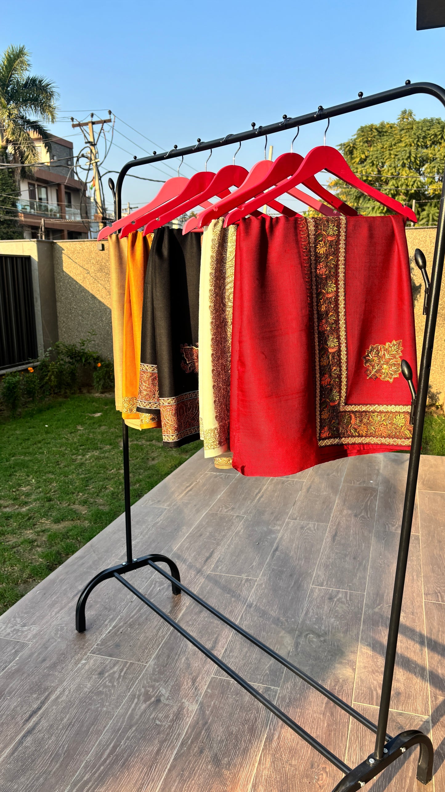 Royal Maroon Shawl