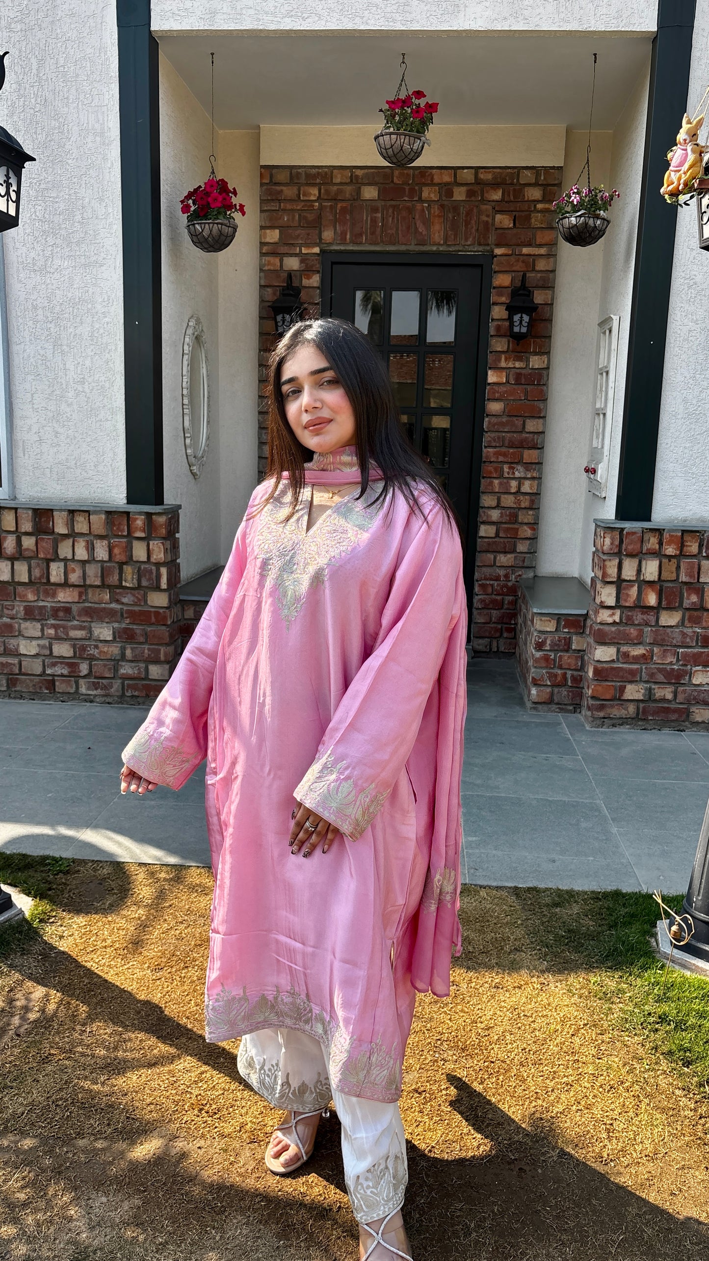 Noon chai ( with dupatta)