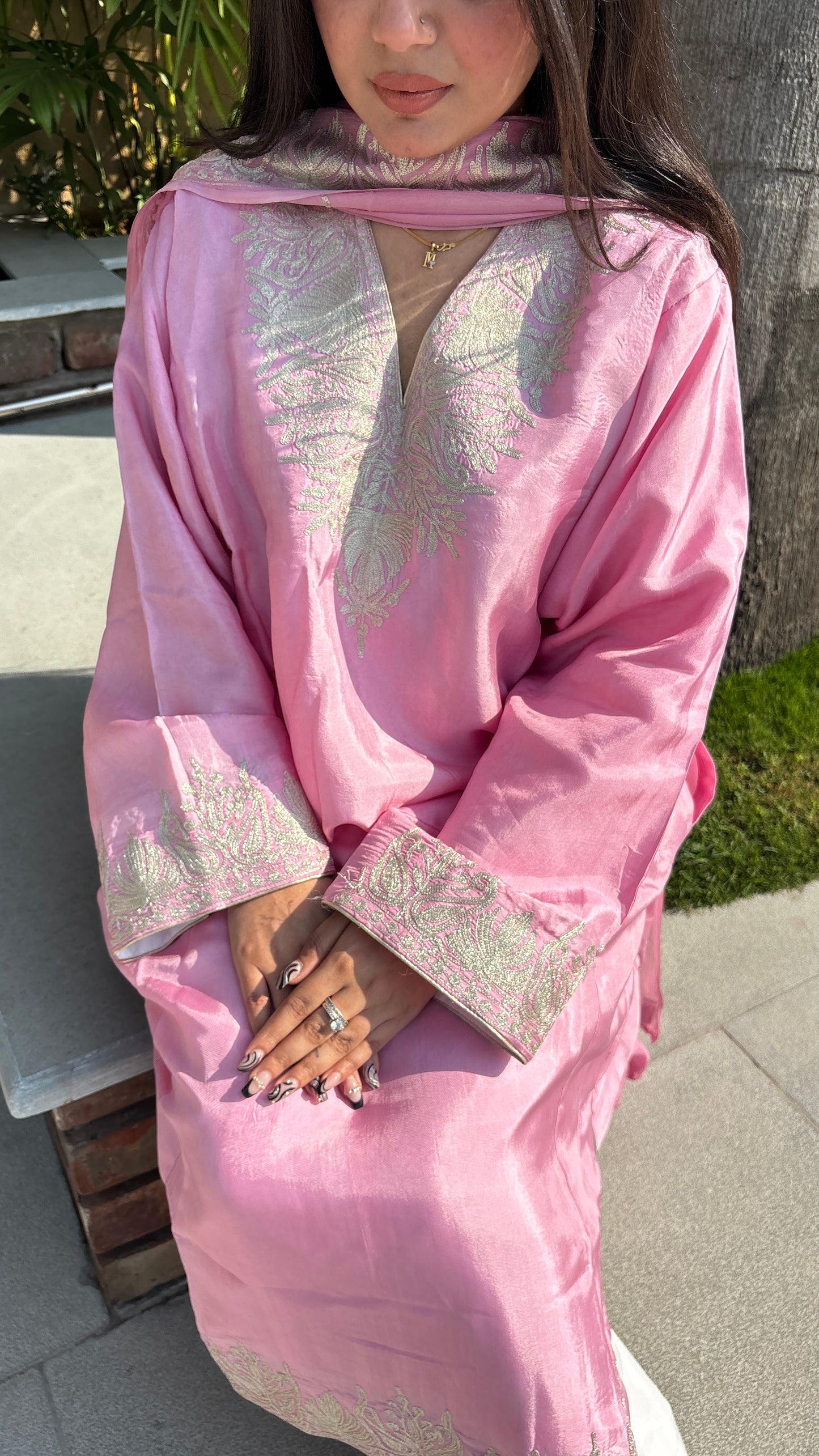 Noon chai ( with dupatta)