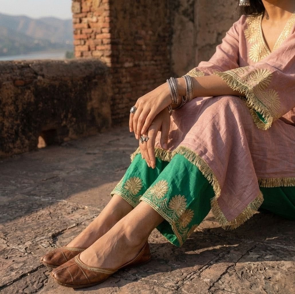 Gulnaar | woven in gold