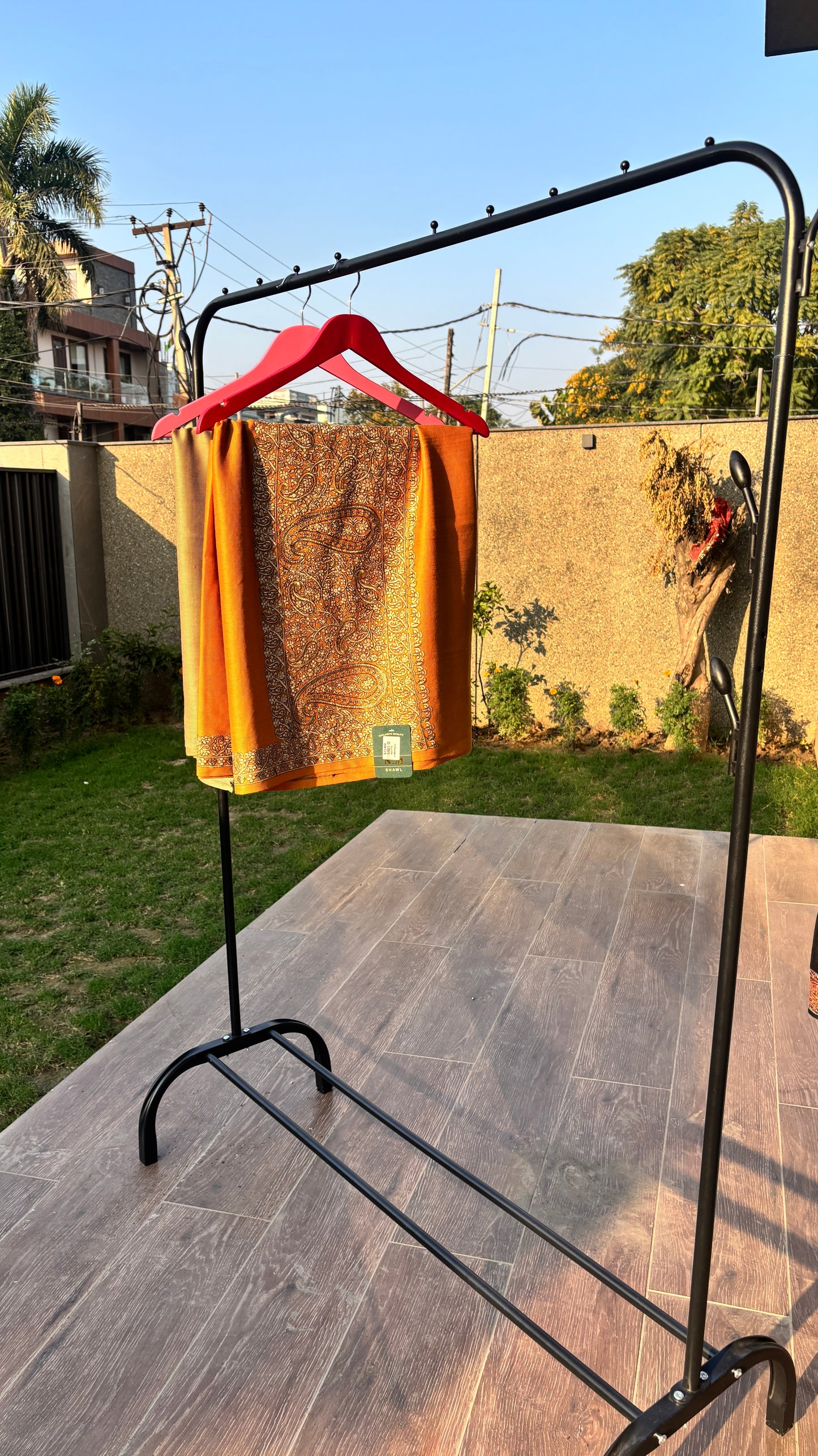 kashmiri Hertiage Border Shawl